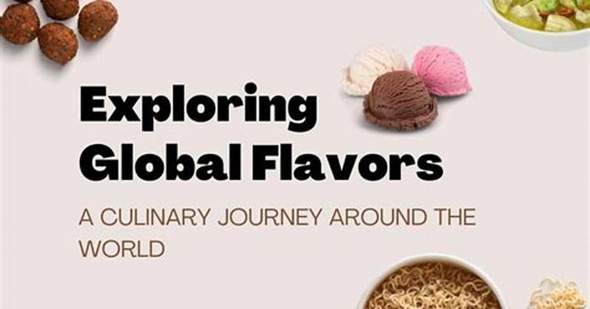 A Culinary Journey of Taste