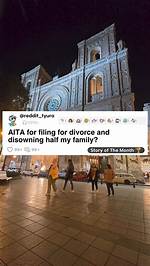 Aita for Filing for Divorce and Disowning