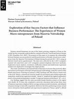 An Exploration of Success and Influence