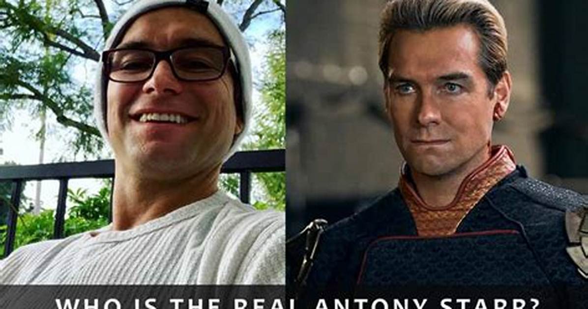 Antony Starr: a Nice Guy Beyond the Screen