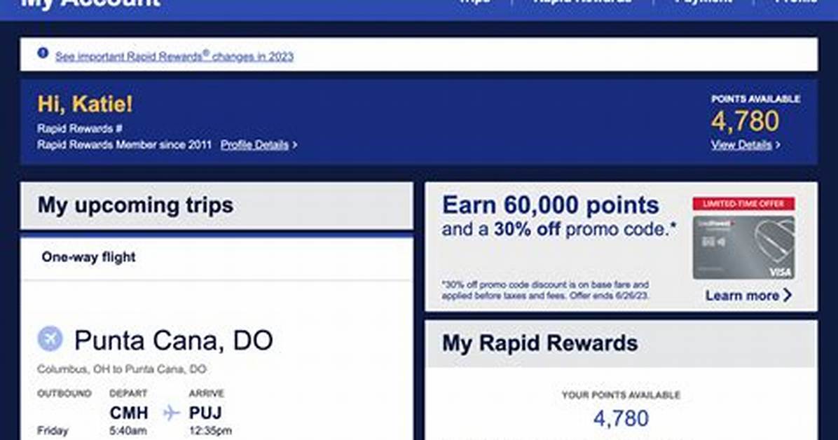 Can I Use My Southwest Rapid Rewards Points to Book a Hotel?