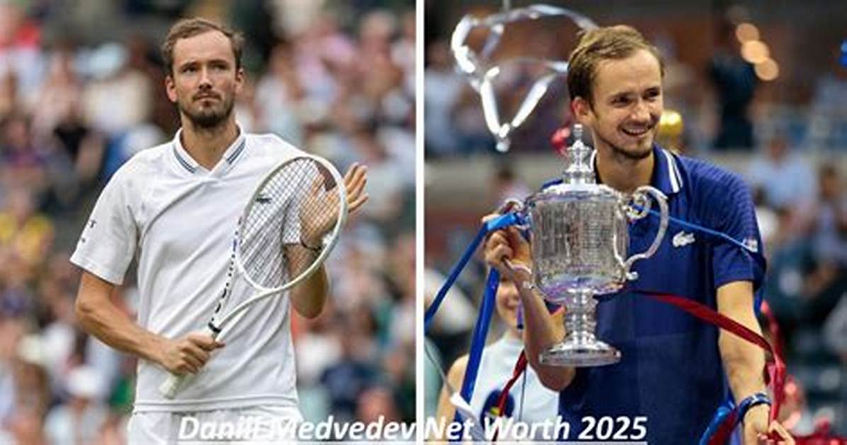 Daniil Medvedev Net Worth: the Rise of a Tennis Superstar