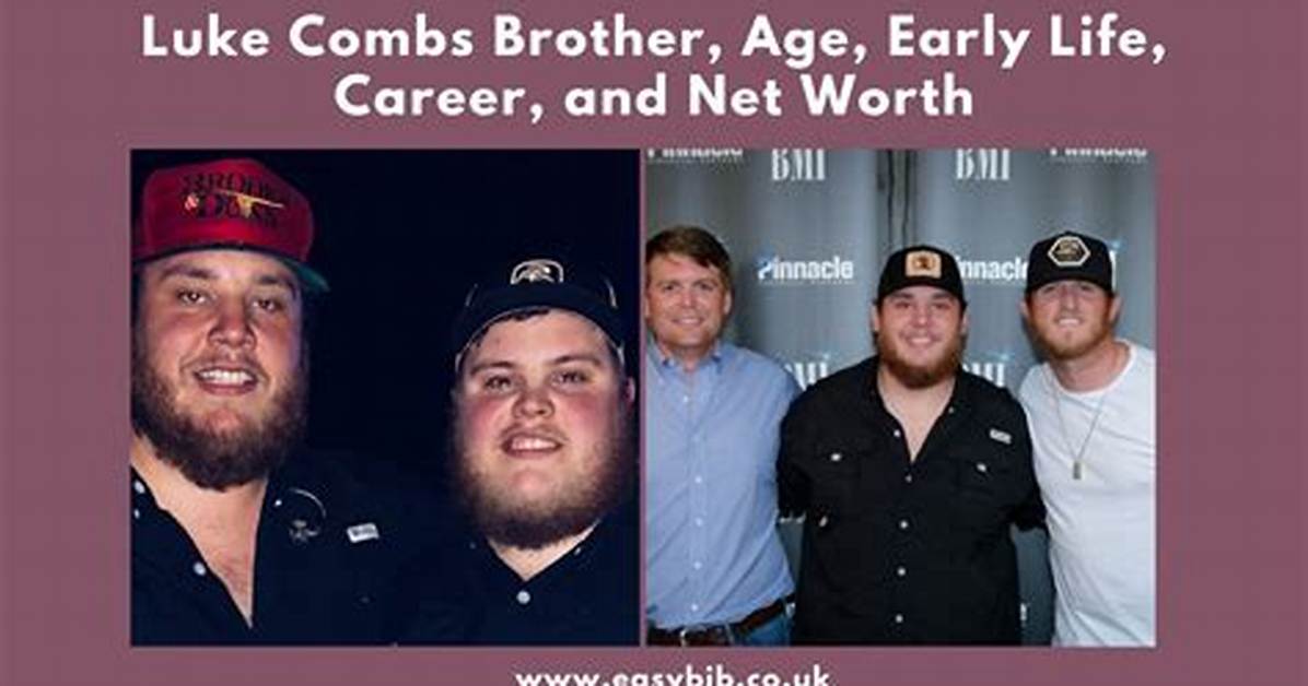 Did Luke Comba Brother Die? a Deep Dive into the Life of Luke Combs and His Family
