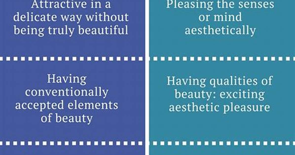 Difference Between Pretty and Beautiful |