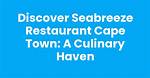 Discover the Culinary Haven of Noah Restaurant in Punta Cana