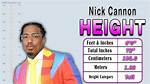 Discovering the Height of Nick Cannon: How Tall Is He Really?