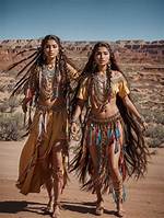 Enchanting Allure: the Beauty of Sexy Native American Girls