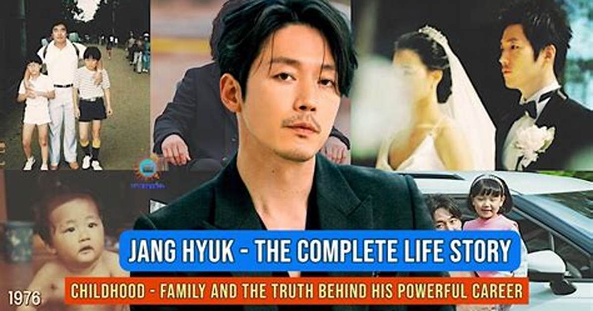 Exploring the Life of Jang Hyuk's Wife: Is She an Actress?