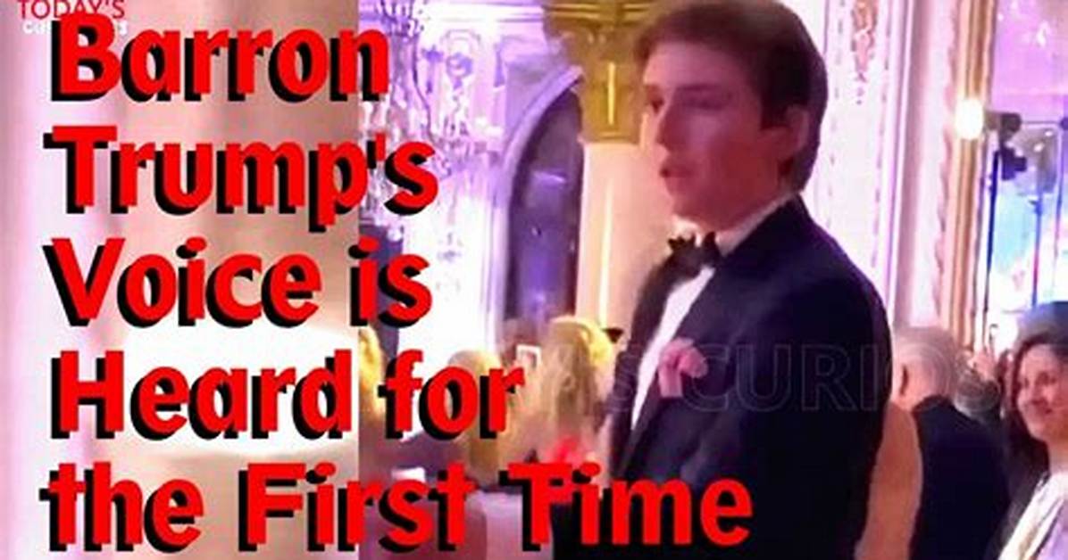 Exploring the Truth: Does Baron Trump Have a Growth Disorder?