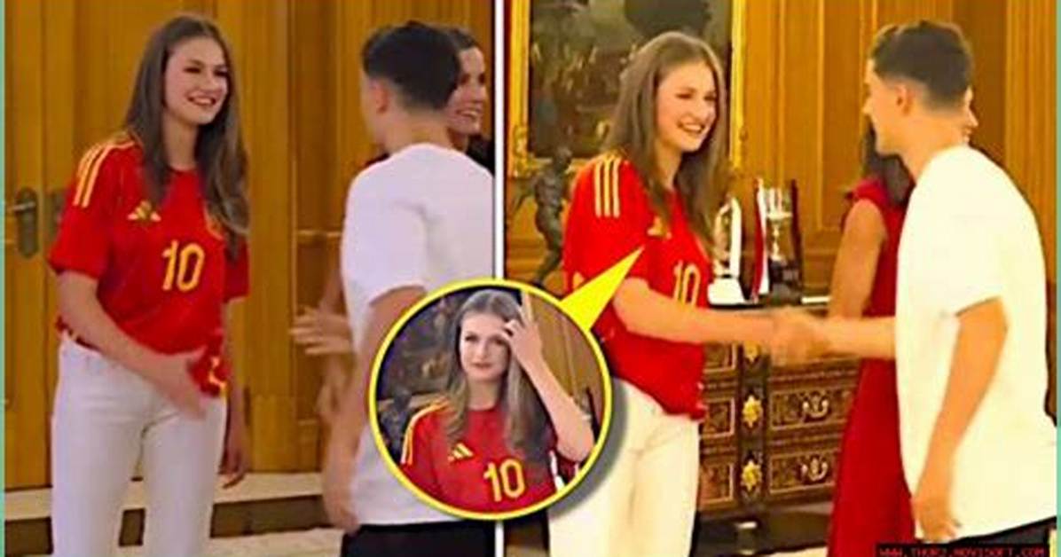Gavi's Enchanting Encounter with the Princess of Spain