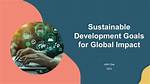 Goals, Grit, and Global Impact