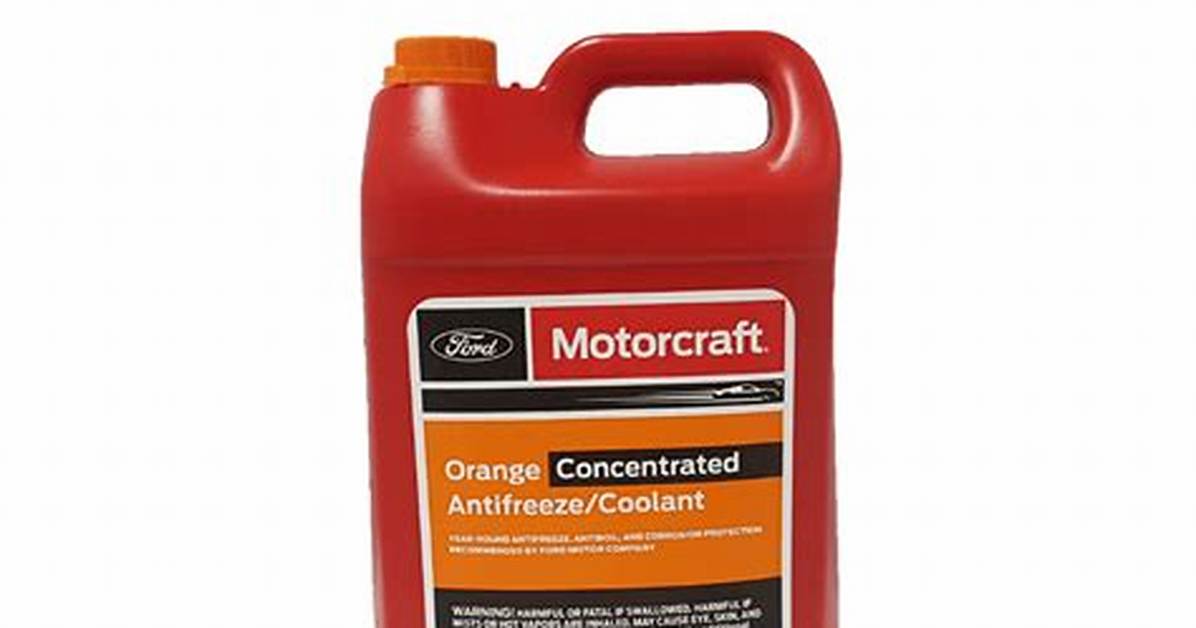 Is Dexcool the Same as Motorcraft Orange?