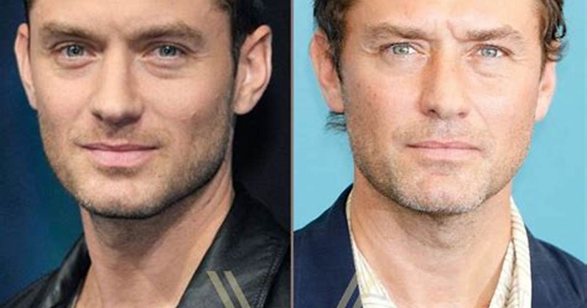 Jude Law's Hair Transformation: the Journey of a Hollywood Icon