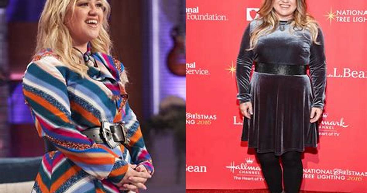 Kelly Clarkson Displays Dramatic Weight Loss in Gorgeous Figure-Hugging Leather Skirt
