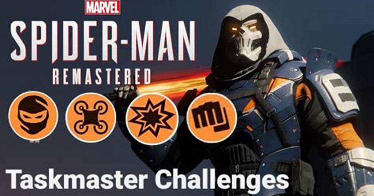 Marvel's Spider-Man: Taskmaster Challenges Guide