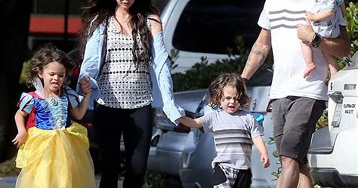 Marvelous Megan Fox: a Family Adventure with Her Kids