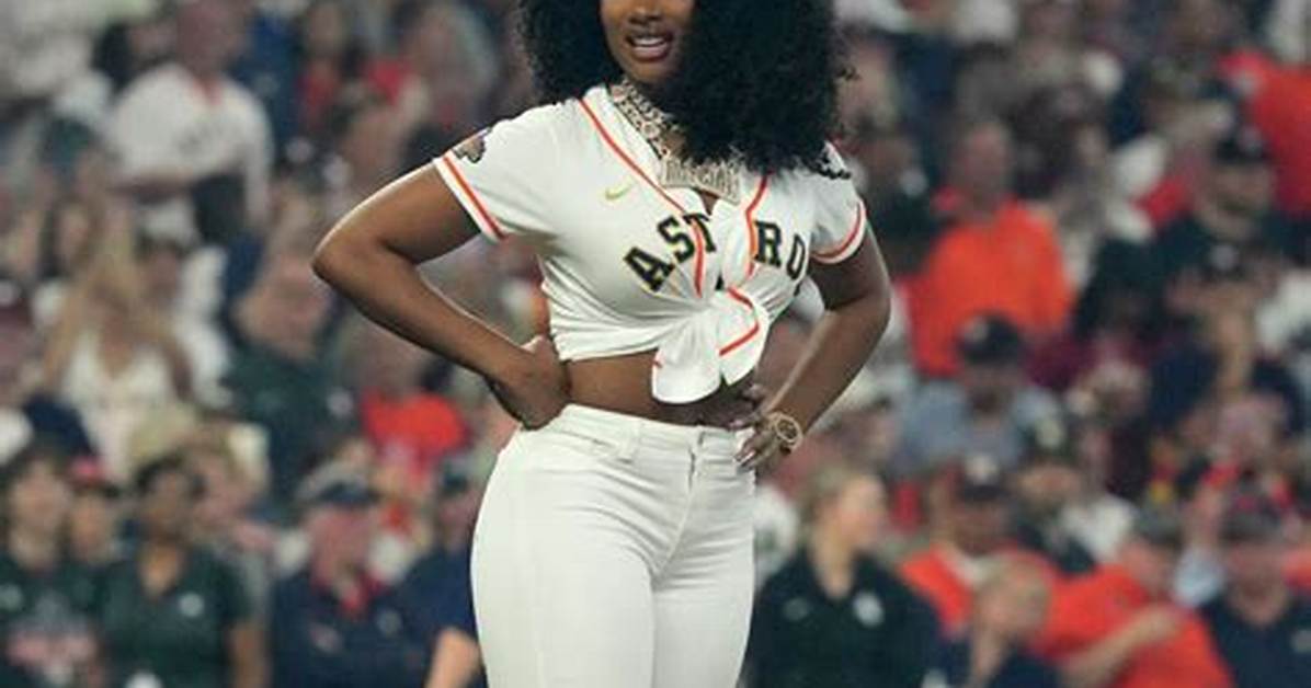 Megan Thee Stallion's First Pitch: a Memorable Moment in Sports History