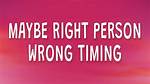 Navigating "Maybe Right Person, Wrong Timing" and Breaking Free