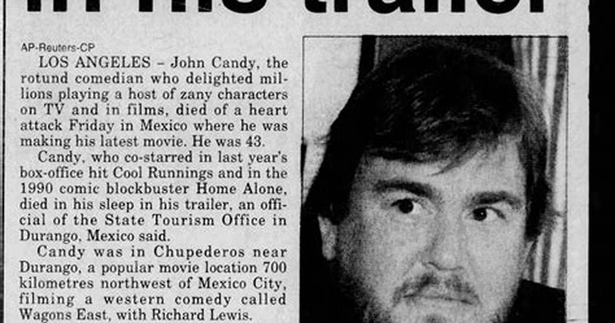 Remembering John Candy: the Last Words of a Comedy Legend