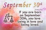 September 30 Famous Birthdays - Sunsigns. Org ·