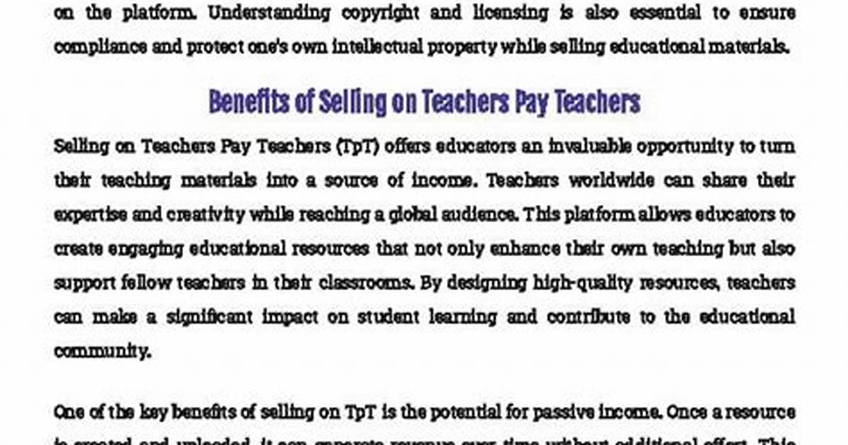 Summer Pay for Teachers: a Comprehensive Guide