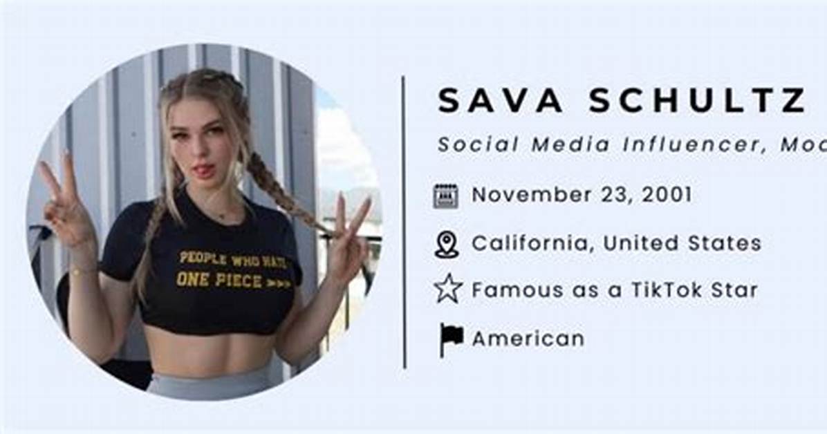 The Truth Behind the Sava Schultz Onlyfans Leaks