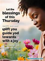 Thursday Blessings: a Day of Inspiration and Grace
