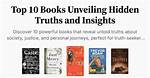 Unveiling Hidden Truths and Astonishing Insights