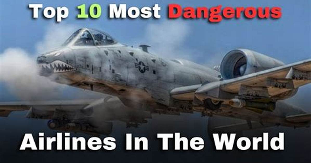 Unveiling the World's Most Dangerous Airlines: Uncover the Shocking Truth