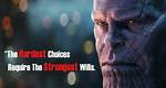 Unyielding Resolve: Thanos Quotes Strongest Will