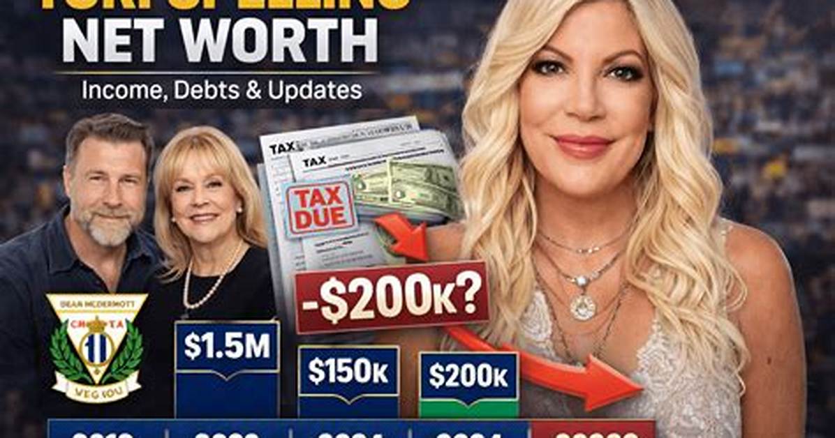 What Is Tori Spellings Net Worth?