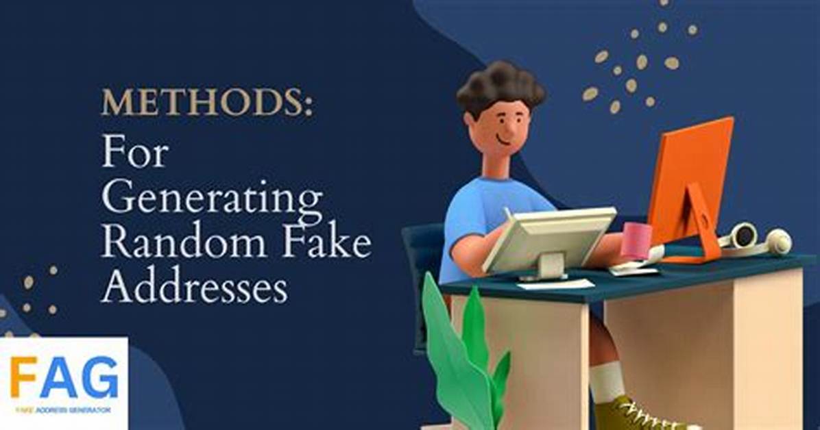 Your Ultimate Guide to Fake Address Generation